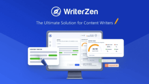 Writerzen the ultimate solution for content writers.