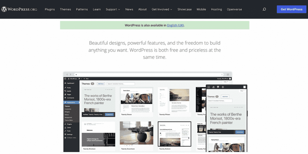 blogging platforms WordPress.org