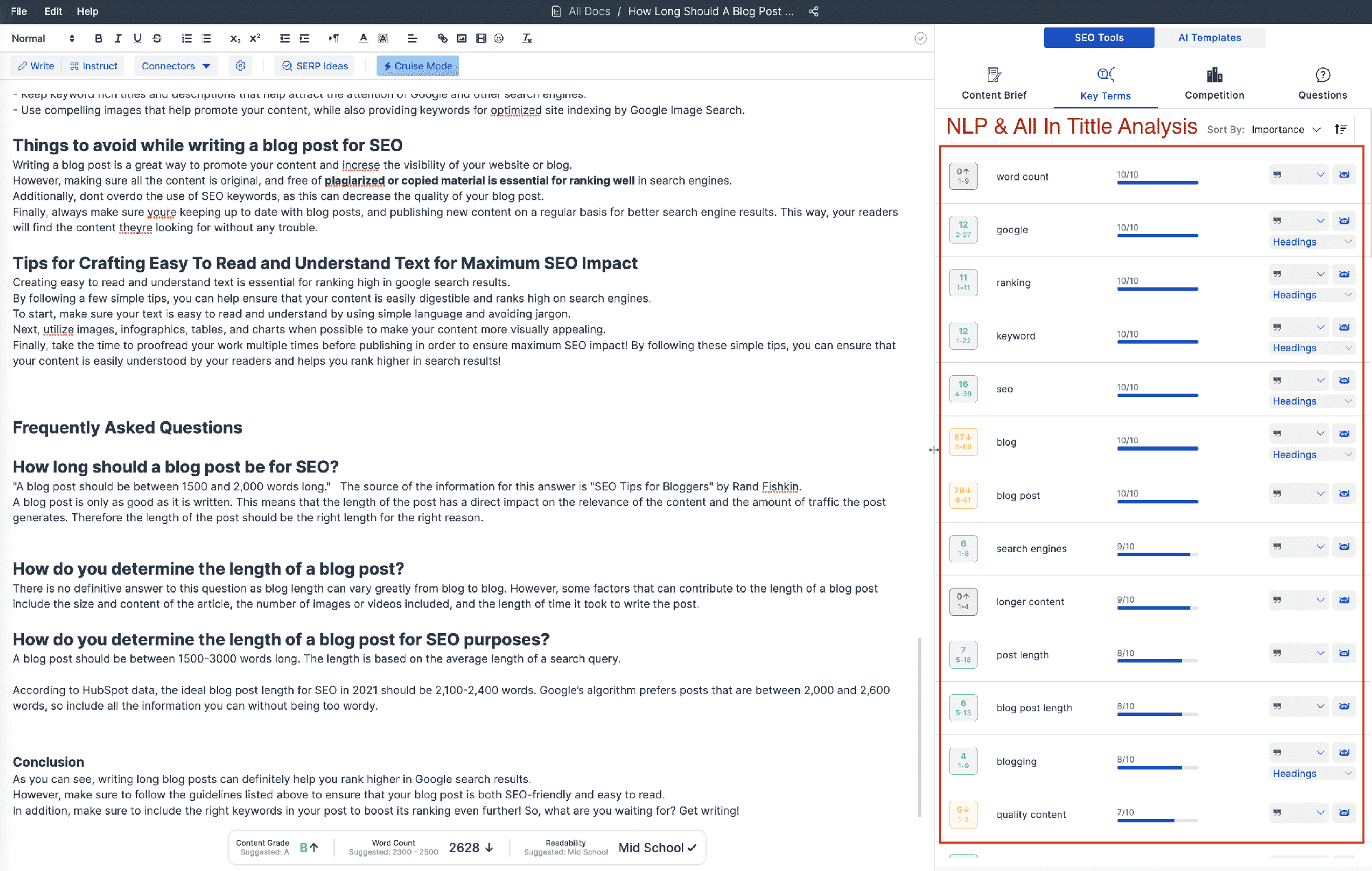 A Scalenut Review featuring a screenshot of the Google Analytics dashboard.