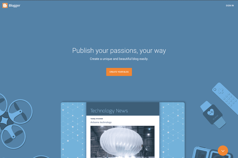 The homepage of a blog with the words polish and passions.