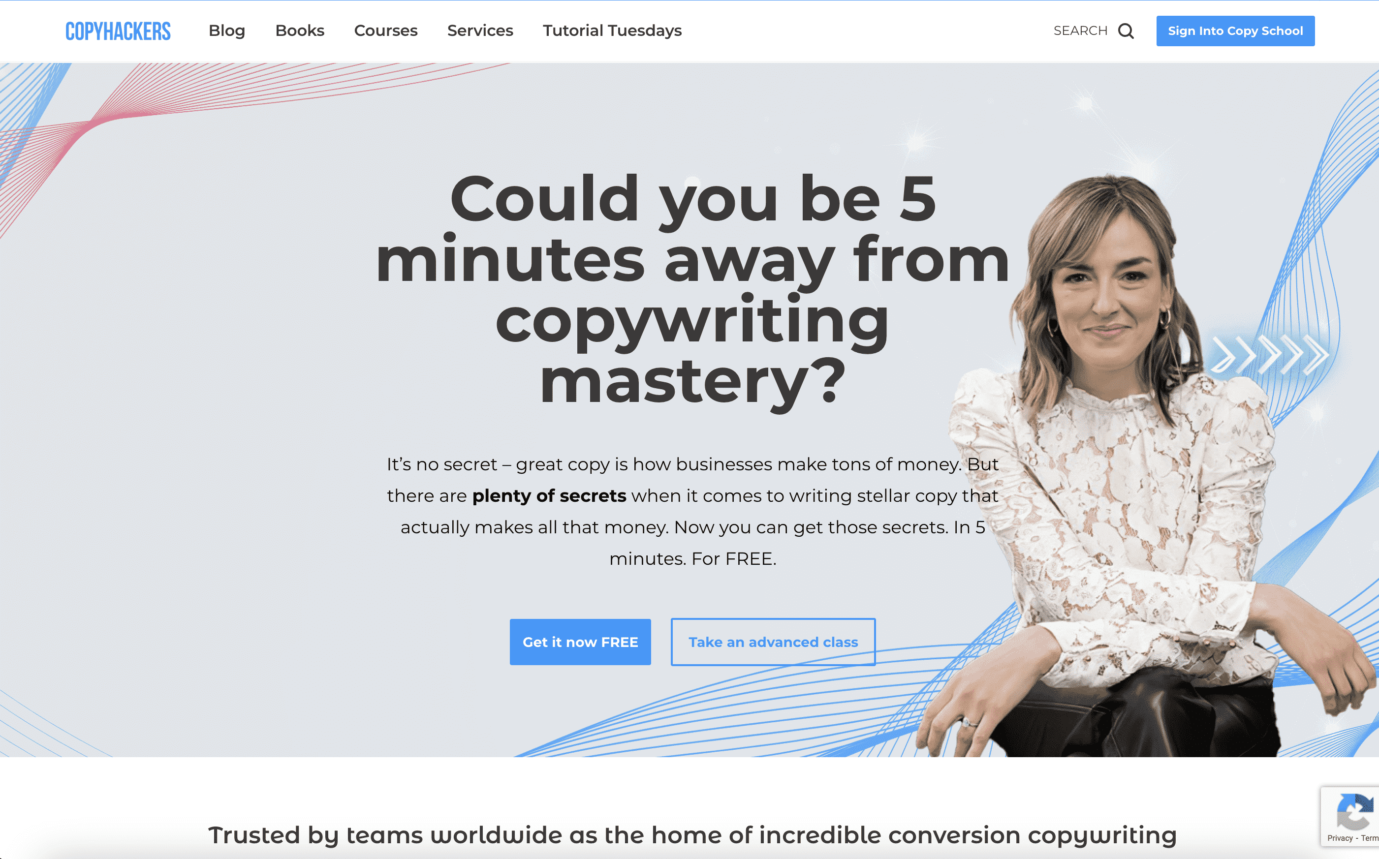 The [ultimate] website for copywriting mastery.